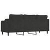 vidaXL 3-personers sofa 210 cm stof sort