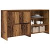 vidaXL Sideboard 2 pcs Gammelt tr&aelig; 70 x 41 x 75 cm Konstrueret tr&aelig;