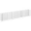 vidaXL gabion-h&oslash;jbed 270x30x60 cm galvaniseret st&aring;l