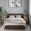 vidaXL sengeborde 2 stk. 41x31x80 cm konstrueret tr&aelig; kunsteg