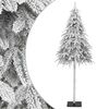 vidaXL kunstigt juletr&aelig; med sne 150 cm