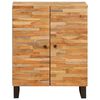 vidaXL Opbevarings Sideboard Brun 60 x 33 x 75 cm Massivt mangotr&aelig;