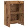 vidaXL Sengeborde Gammelt tr&aelig; 40 x 30 x 60 cm Konstrueret tr&aelig;