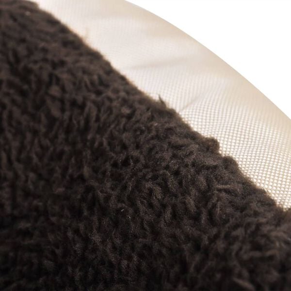 vidaXL hundeseng XXL beige og brun