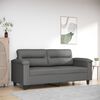 vidaXL 2-personers sofa 140 cm stof mikrofiberstof