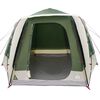 vidaXL Camping telt Hytte med tag Gr&oslash;n 420 x 420 x 227 cm Polyester