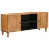 vidaXL TV Enheder med hylde Lys Brun 105 x 33 x 46 cm Massivt mangotr&aelig;