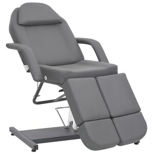 vidaXL behandlerbriks 180x62x78 cm kunstl&aelig;der gr&aring;