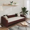 vidaXL daybed med madras og USB 90x200 cm stof lilla