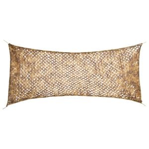 vidaXL camouflagenet 312x140 cm med opbevaringspose sandfarvet
