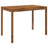 vidaXL Have Bar Bord Naturfarvet 147 x 88,5 x 105 cm Massivt Akacietr&aelig;