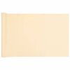 vidaXL altanafsk&aelig;rmning 800x90 cm PVC cremefarvet