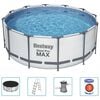Bestway swimmingpools&aelig;t Steel Pro MAX rund 366x122 cm