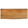 vidaXL bordplade 70x20x2,5 cm naturlig kant massivt mangotr&aelig;