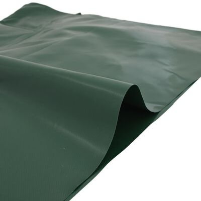 vidaXL presenning 1,5x10 m 650 g/m² grøn