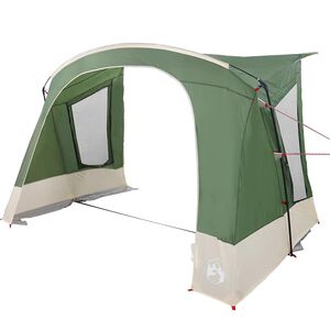 vidaXL Caravan Telt til 5 Personer med tag Gr&oslash;n 410 x 275 x 245 cm