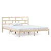 vidaXL sengeramme 120x190 cm Small Double massivt tr&aelig;