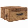 vidaXL Natskab Gammelt tr&aelig; 35 x 35 x 20 cm Konstrueret tr&aelig;