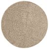 vidaXL gulvt&aelig;ppe ZIZUR beige &Oslash; 90 cm jute-look indend&oslash;rs og udend&oslash;rs