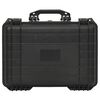 vidaXL transportabel flightcase 47x36x18 cm PP sort