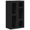 vidaXL Sideboard ELST Sort 59 x 35 x 100,5 cm Konstrueret tr&aelig;