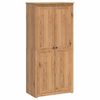 vidaXL Garderobeskab PANAMA Honning 88,5 x 50 x 185 cm