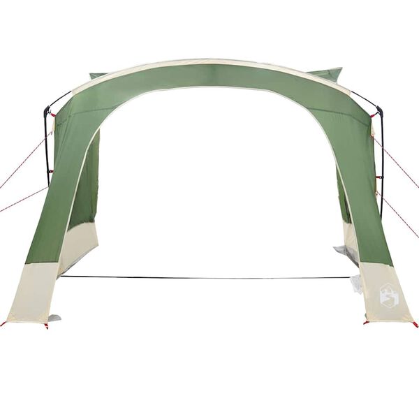 vidaXL Camping telt med tag med opbevaring Gr&oslash;n 410 x 275 x 245 cm