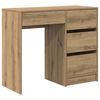 vidaXL Bord Artisan Egetr&aelig; Konstrueret tr&aelig; 90 x 37.5 x 75 cm