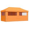 vidaXL Party Tent Orange 292 x 580 x 315 cm Oxford stof