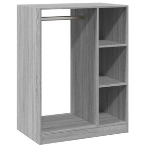 vidaXL t&oslash;jreol 77x48x102 cm konstrueret tr&aelig; gr&aring; sonoma-eg