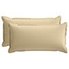 vidaXL Pudebetr&aelig;k 2 stk. HOUTEN Beige 40 x 80 cm Polyester