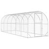 vidaXL Kyllingehus S&oslash;lv 600 x 200 x 200 cm Galvaniseret st&aring;l
