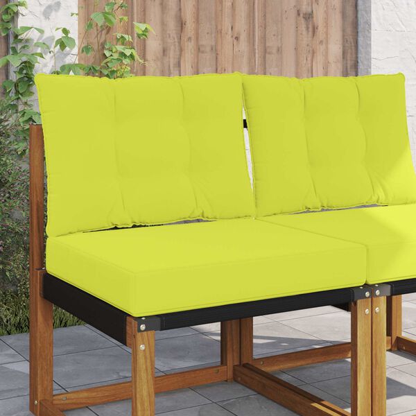 vidaXL Udend&oslash;rs Sofa Pude 2 pcs Gr&oslash;n Polyester