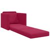 vidaXL Sovesofa 60cm Vinr&oslash;d Fl&oslash;jl