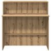 vidaXL receptionsskranke kunsteg 100x50x103,5 cm konstrueret træ
