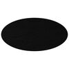 vidaXL bordplade 100x50x4 cm massivt egetr&aelig; oval m&oslash;rkebrun