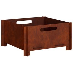 vidaXL B&aring;lsted Rusten 40 x 40 x 20 cm Cortenst&aring;l
