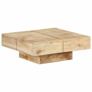 vidaXL sofabord 80x80x28 cm massivt mangotr&aelig;