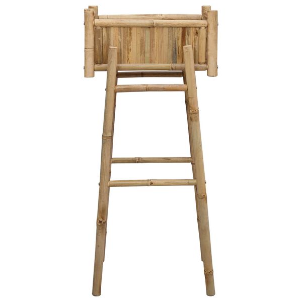 vidaXL Havekrukke med holder Naturfarvet 50 x 38 x 114 cm Bambus