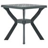 vidaXL bistrobord 70x70x72 cm plast gr&oslash;n