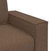 vidaXL Sofa 3 pcs Brun 220 x 80 x 84 cm Linned-blandet stof