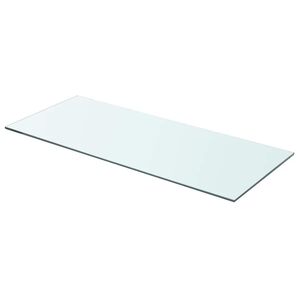 vidaXL hylde glaspanel klar 70x30 cm