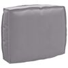 vidaXL Pude Gr&aring; 50 x 40 x 12 cm Oxford stof