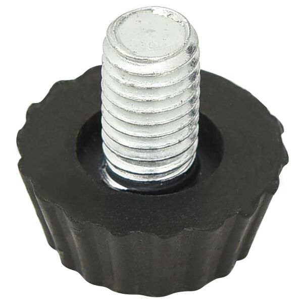 vidaXL 18 stk. just&eacute;rbare m&oslash;belsko M8 sort