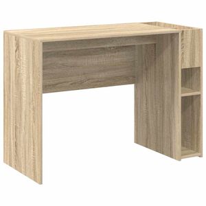 vidaXL Bord Sonoma eg Konstrueret tr&aelig; 109 x 50 x 78 cm