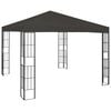 vidaXL pavillon 3x3 m antracitgr&aring;
