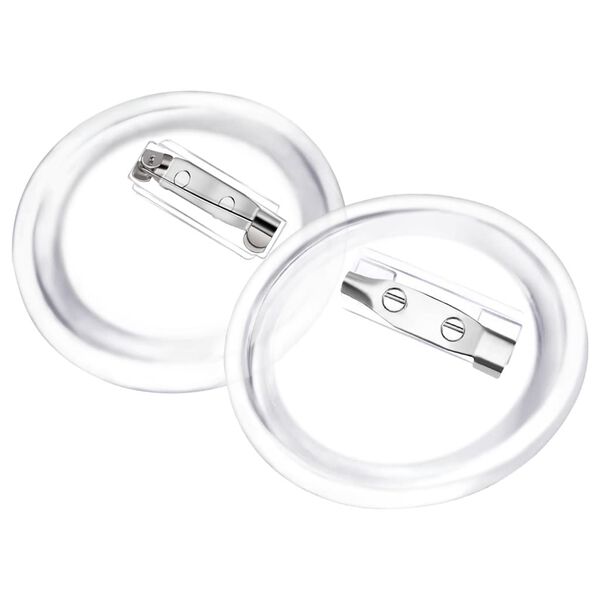 vidaXL dele til badges med n&aring;l 100 s&aelig;t 37 mm akryl