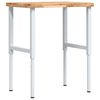 vidaXL arbejdsb&aelig;nk 80x60x(73-99,5) cm massivt akacietr&aelig; rektangul&aelig;r