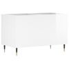 vidaXL vinylskab 74,5x38x48 cm konstrueret tr&aelig; hvid h&oslash;jglans