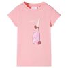 vidaXL T-shirt til b&oslash;rn str. 116 lyser&oslash;d
